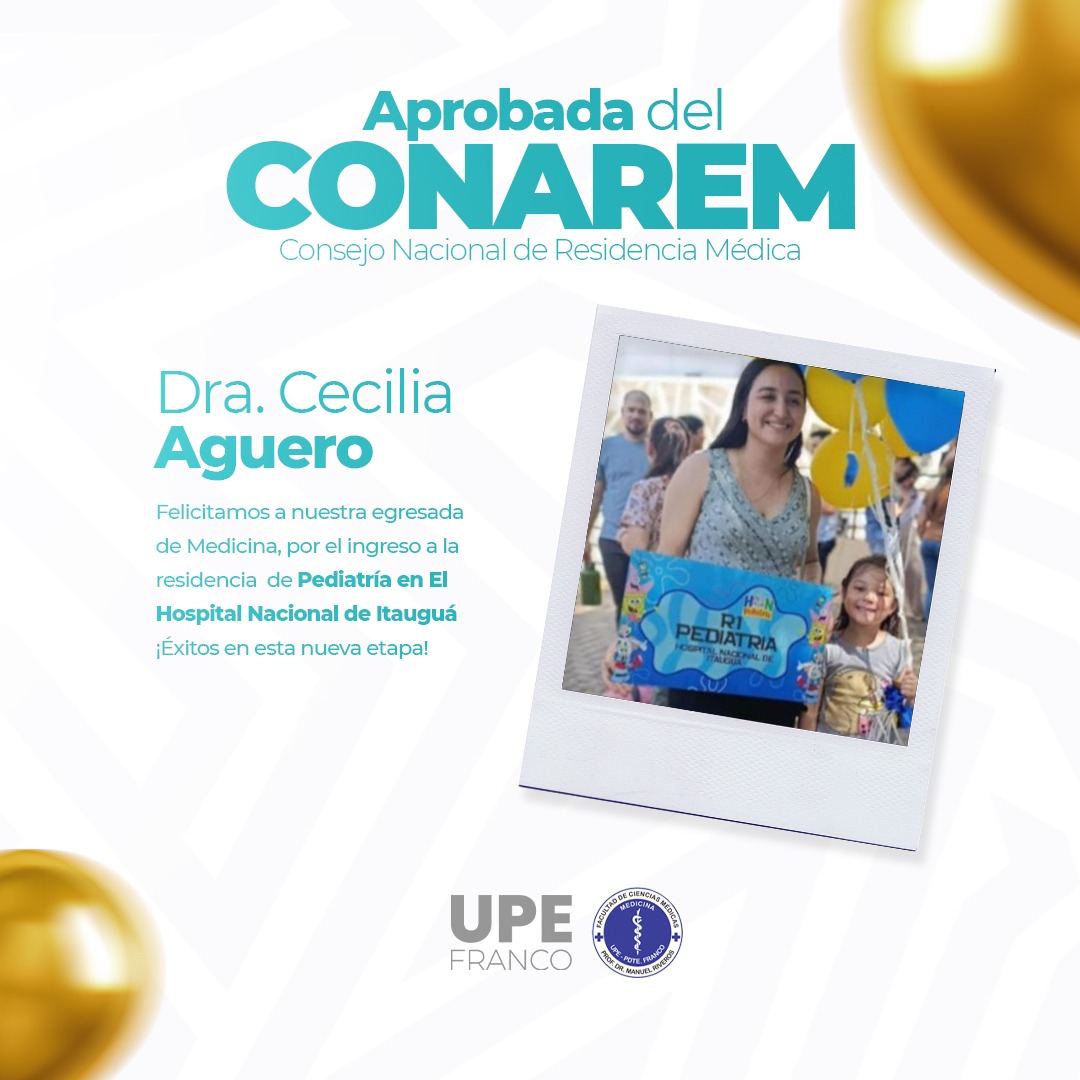 Orgullo UPE: Aprobados CONAREM - Medicina